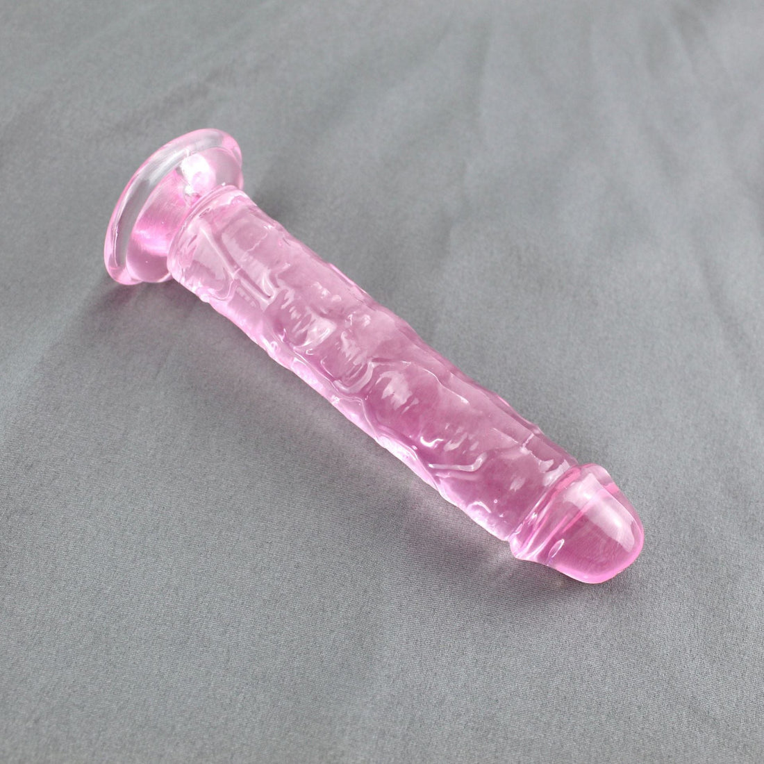 6 Inch Crystal Clear Anal Jelly Dildo