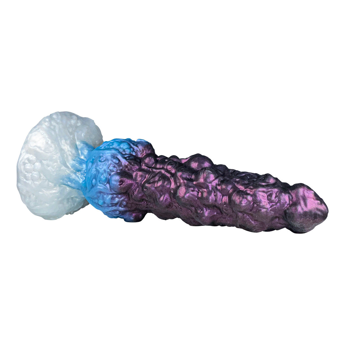 9 Inch Purple Blue Monster Dildo