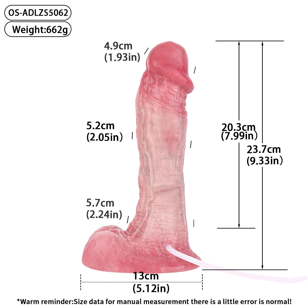 9 Inch Big Super realistic Squirting Dildo