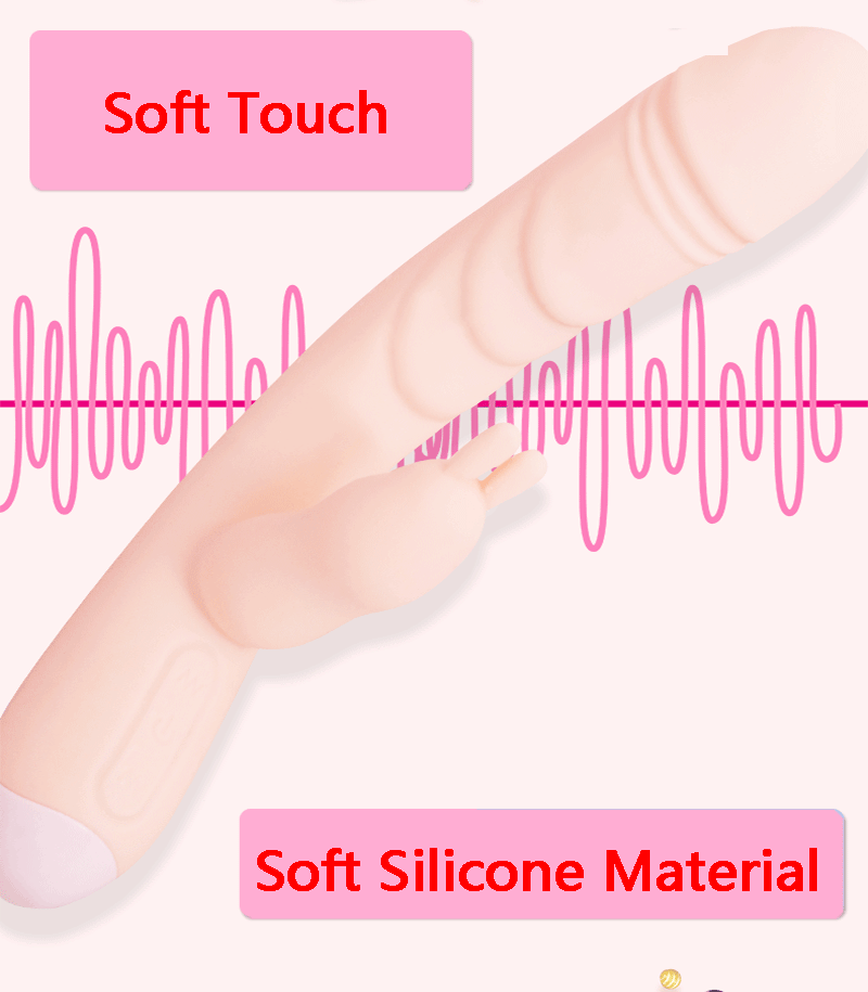 30 G-Spot Rabbit Vibrator Double Stimulation Dildo For Women Clitoris Stimulator Sex Toys Adult
