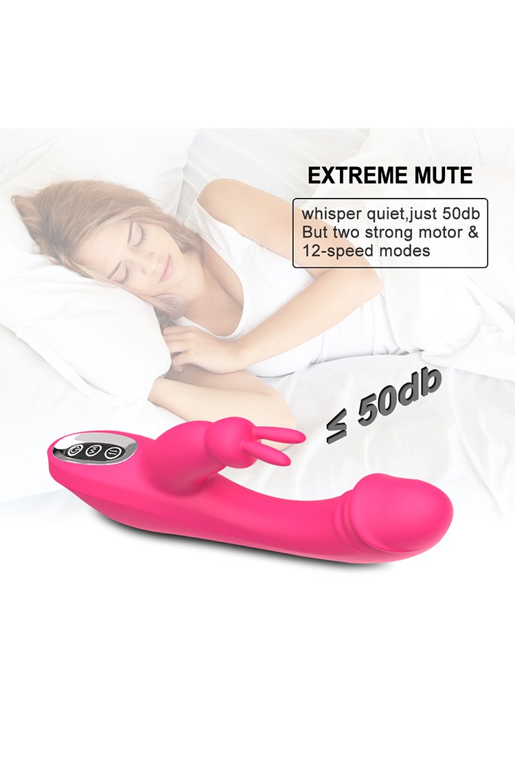 G Spot Rabbit Vibrator Dual Motor Clit Stimulator