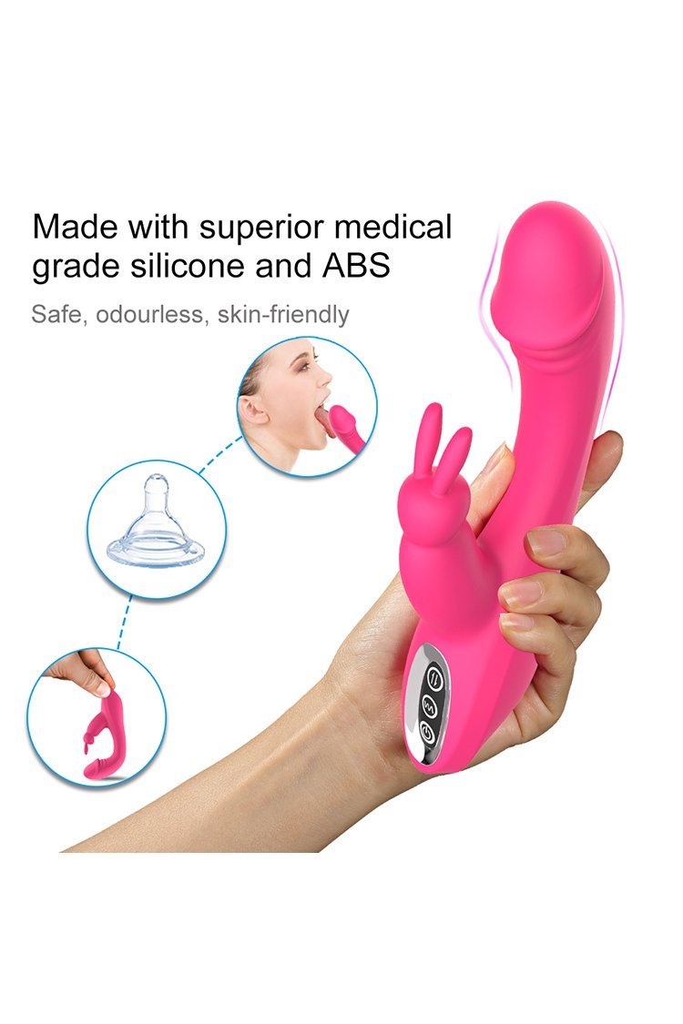 G Spot Rabbit Vibrator Dual Motor Clit Stimulator