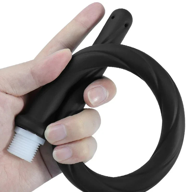 Silicone Shower Anal Douches Cleaning Tool