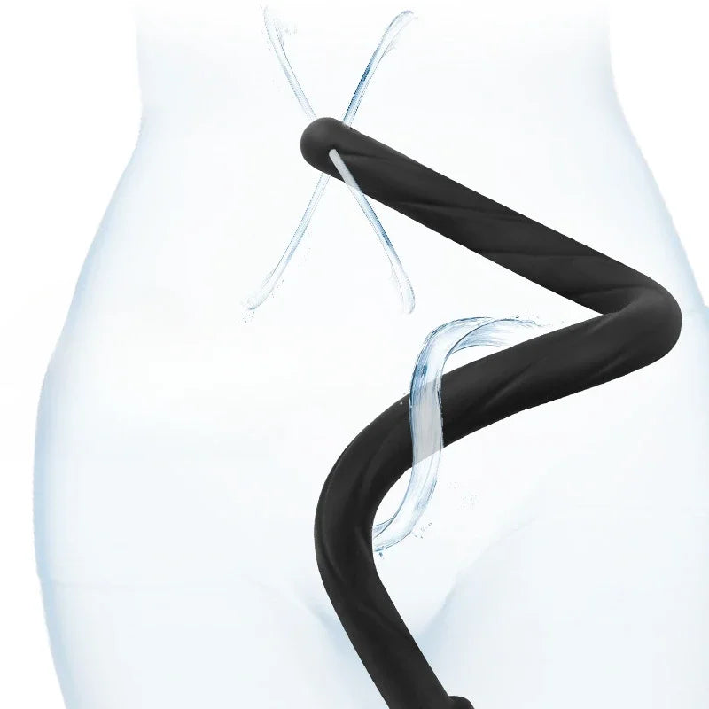 Silicone Shower Anal Douches Cleaning Tool