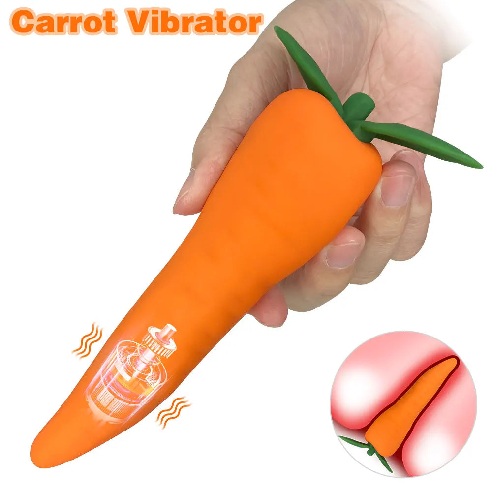 7 Frequency Vibration Carrot G Spot Sex Toy