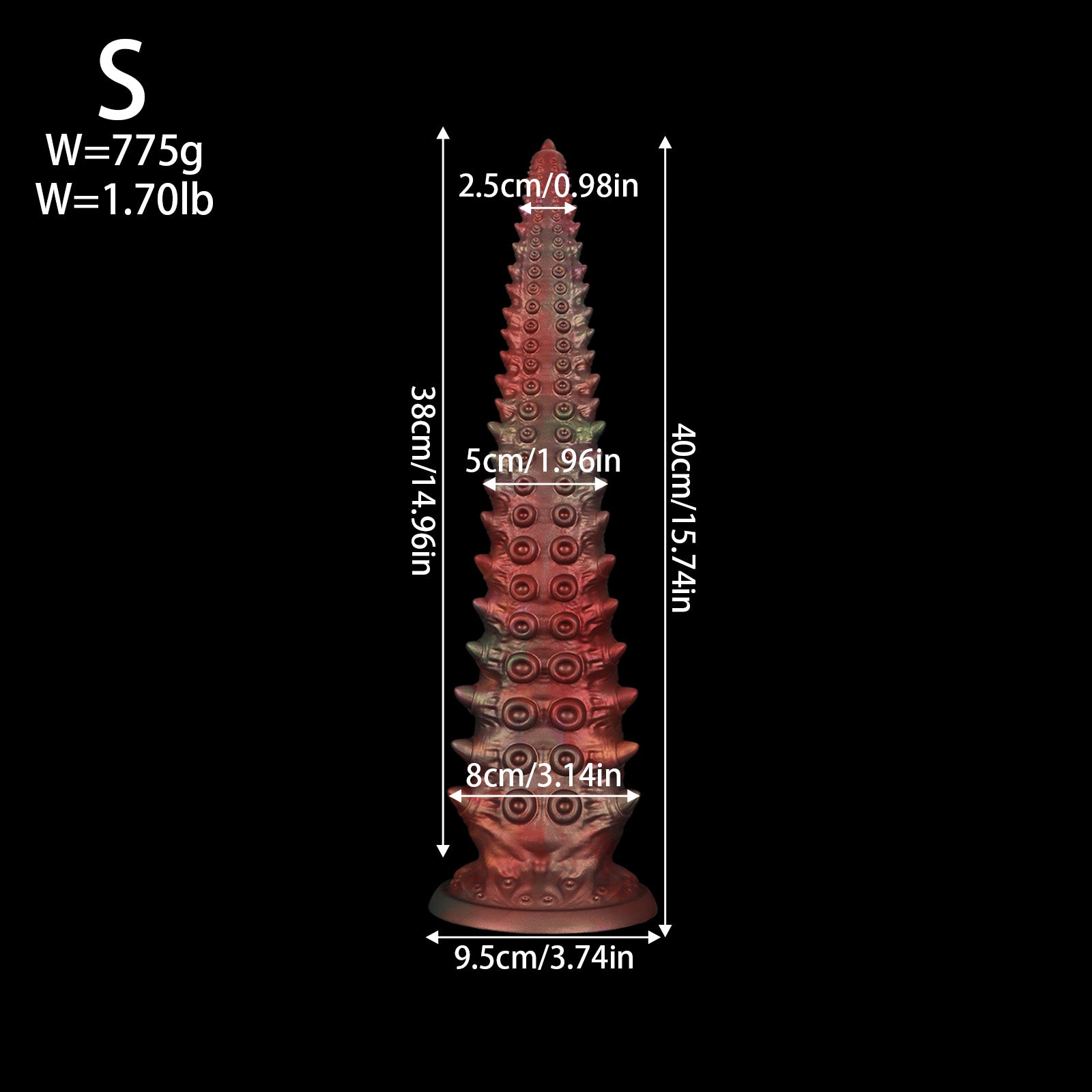 Extreme Huge Spiked Monster Tentacle Dildo