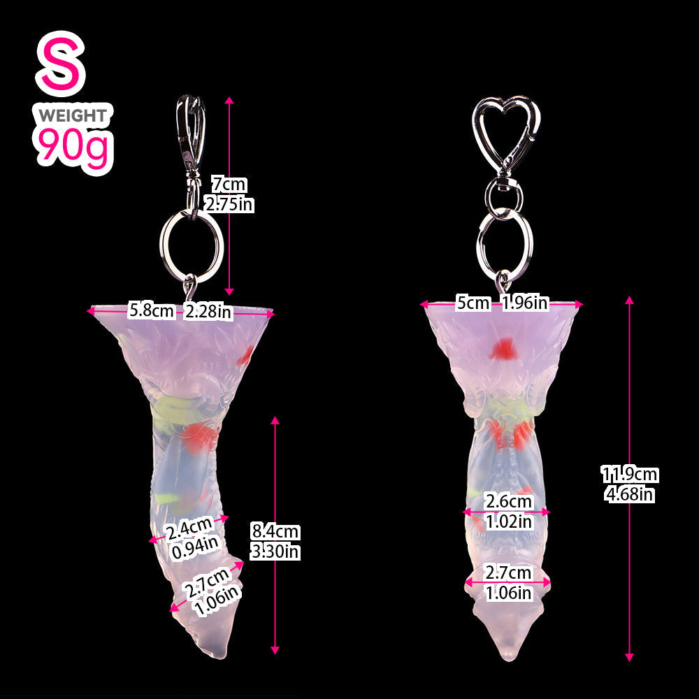 Cone Fantasy Aries Colorful Monster Dildo