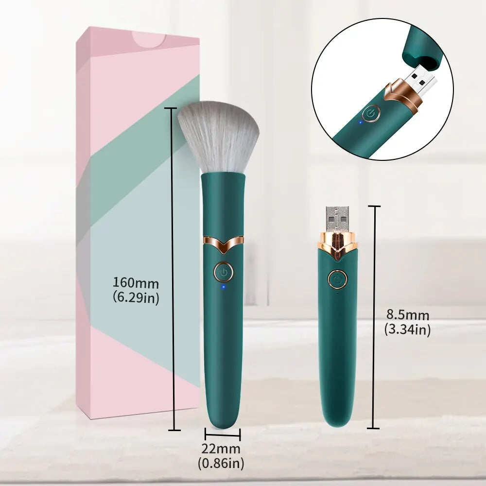 A G Spot Vibrator Disguised As A Makeup Brush