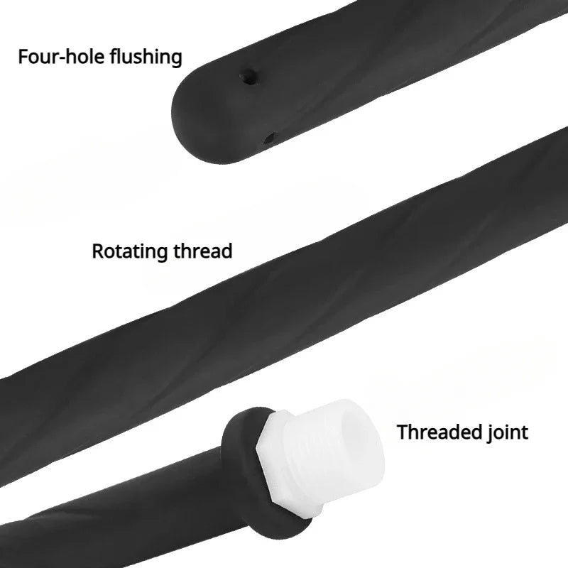 Silicone Shower Anal Douches Cleaning Tool