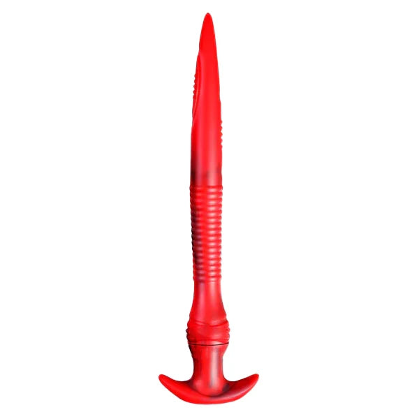 Red Long Tentacle Butt Plug Dildo