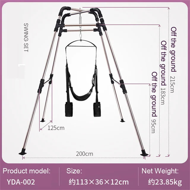 Removable Free Standing Sex Swing Furniture