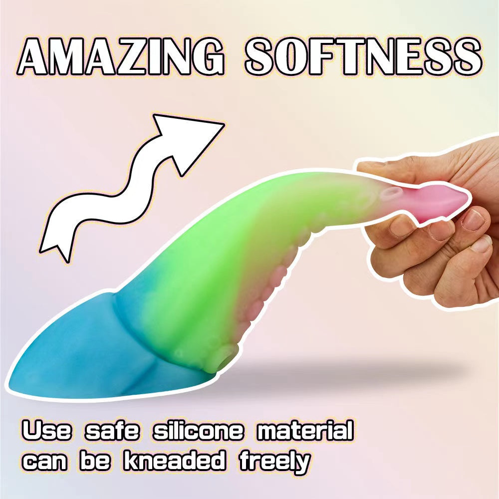 6.89 inch light up huge Tentacle dildo
