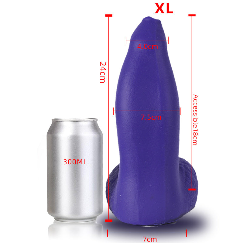 Big Conical Fantasy Foreskin Elephant Dildo