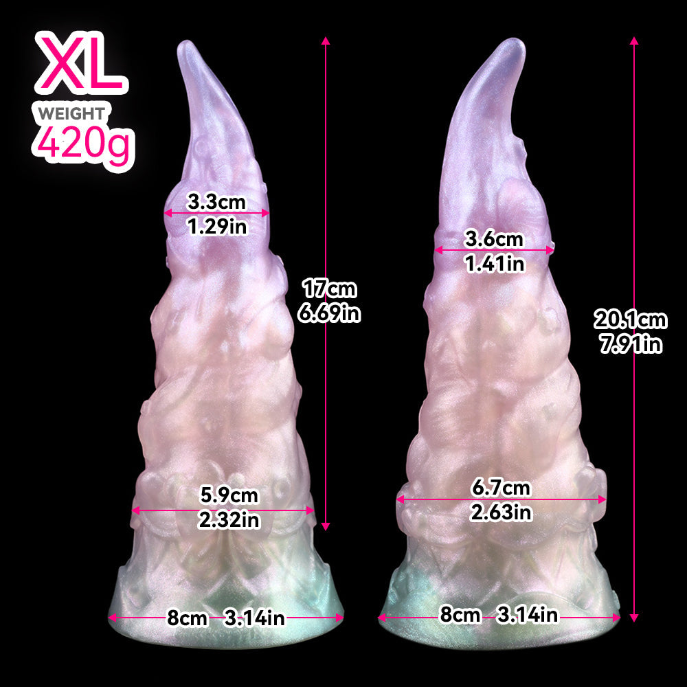 Colorful Cone Fantasy Ice Cream Dildo