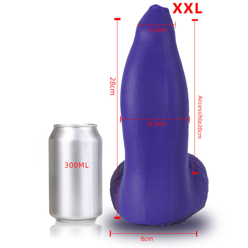 Big Conical Fantasy Foreskin Elephant Dildo