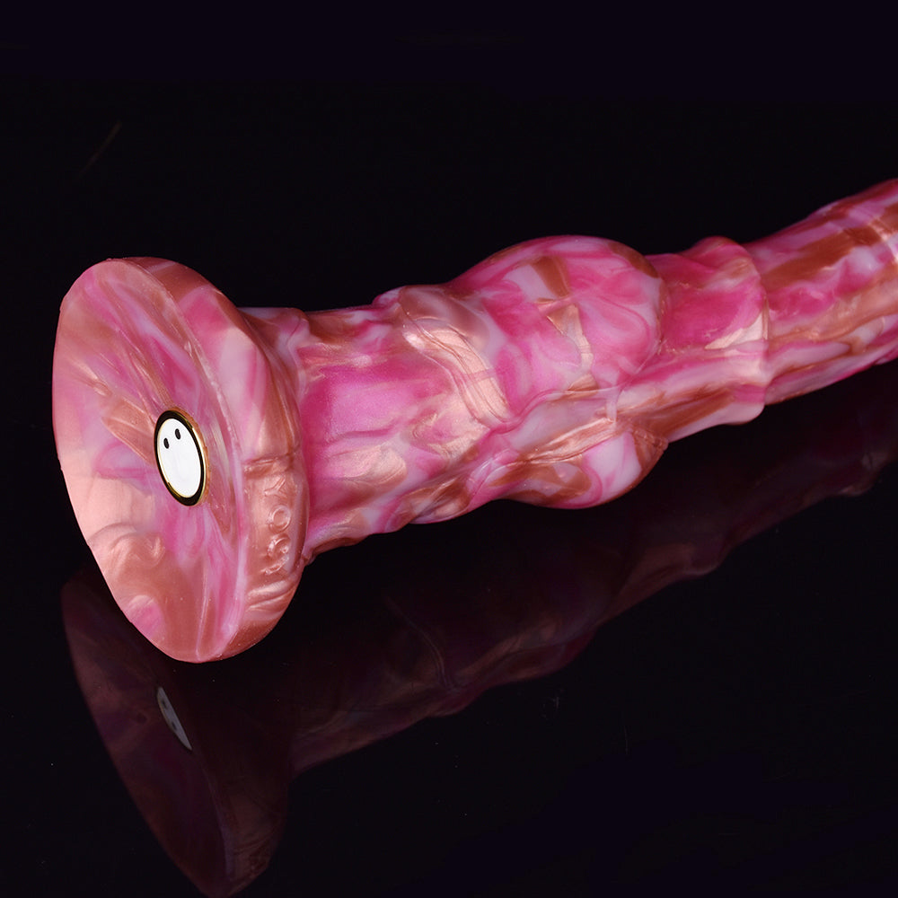 12 Inch Long Vibrating Strap On Horse Dildo