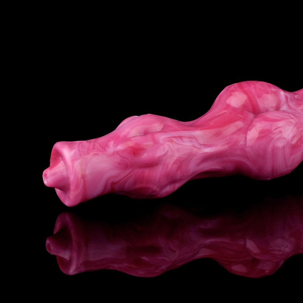 8 Inch Fantasy Double Knot Squirting Dildo