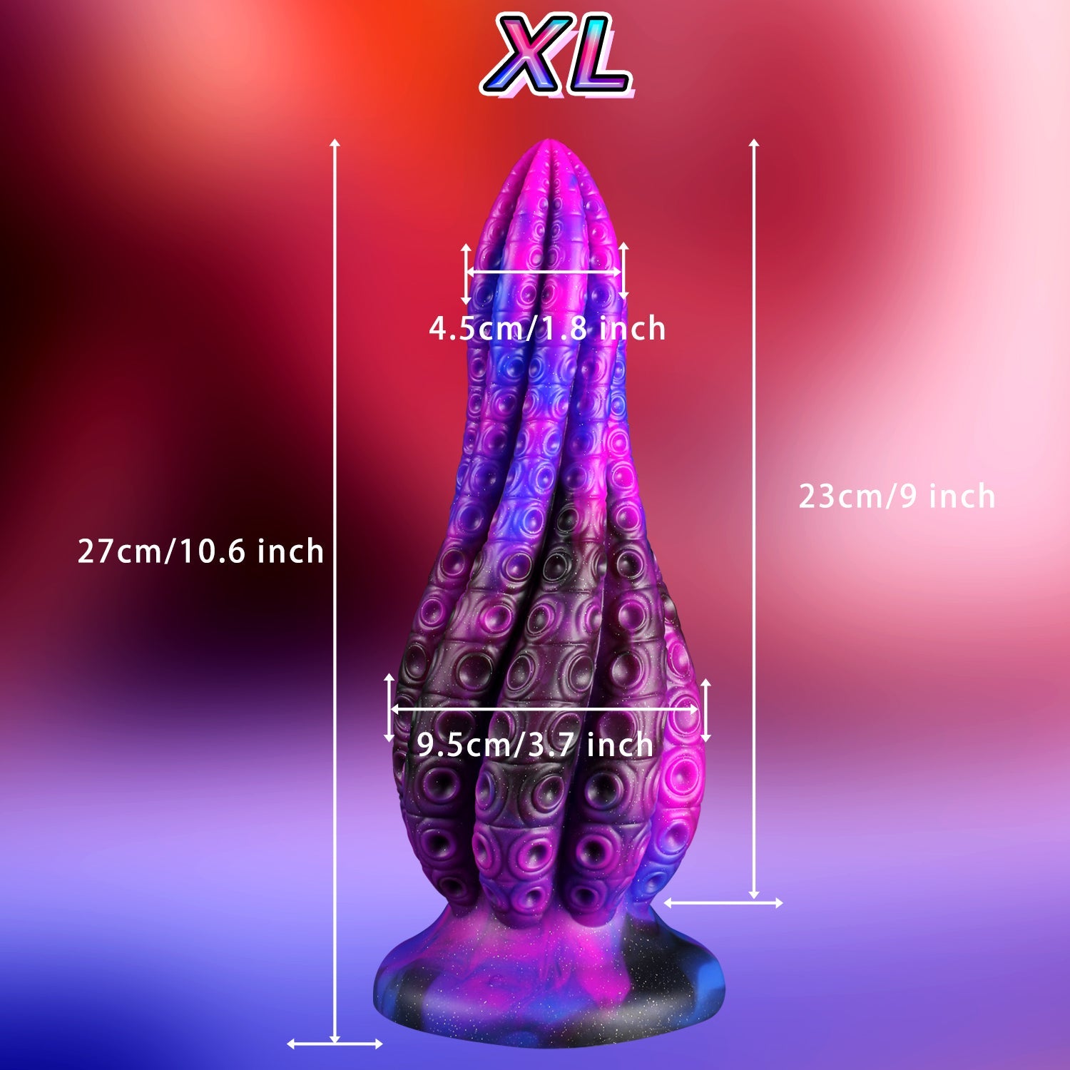 Tentacle Butt Plug Soft Silicone Knot