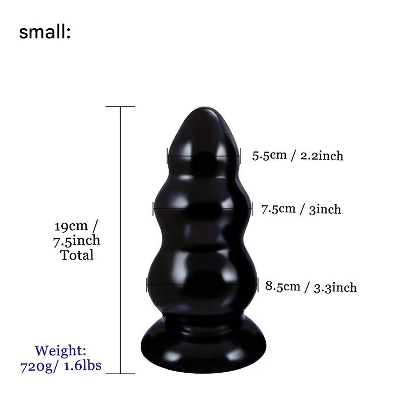 Three Jewels Tower Huge Anal dildo