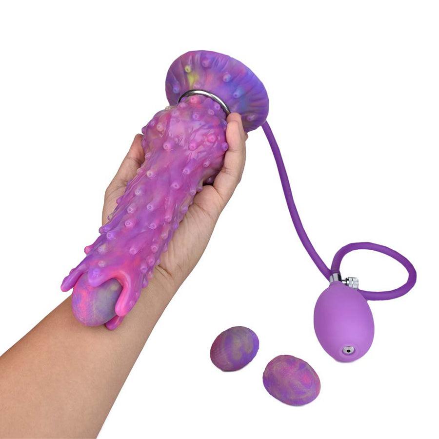 Creature Cock Luminous Silicone Ovipositor Dildo