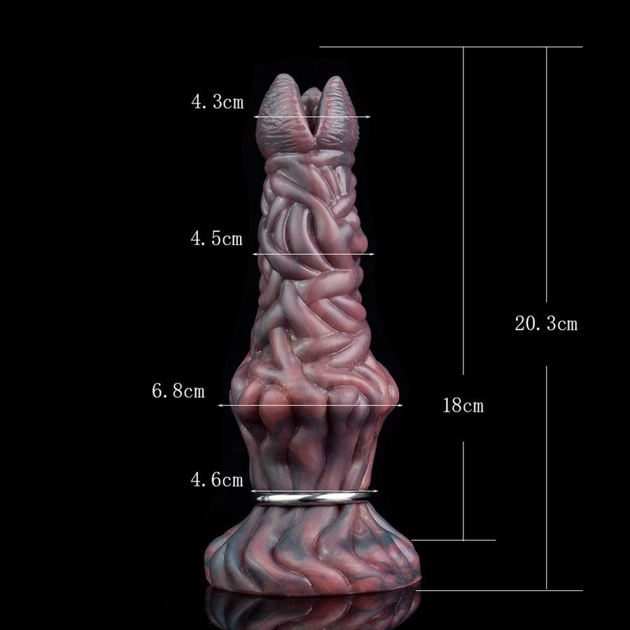 8 Inch Alien Fantasy Ovipositor Dildo