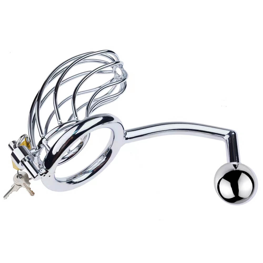 Male Chastity Device BDSM Anal Hook Set