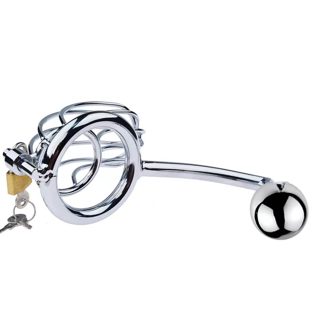 Male Chastity Device BDSM Anal Hook Set