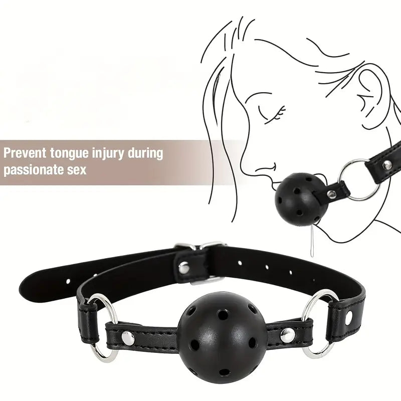 BDSM Metal Anal Hook Bondage with Gag