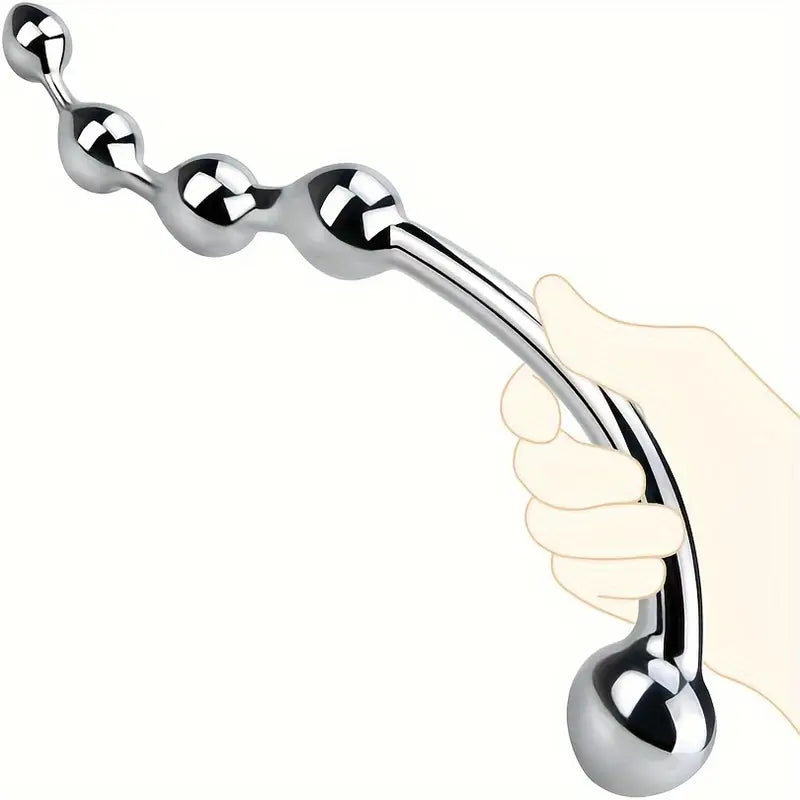 Metal Beaded Butt Plug Anal Hook