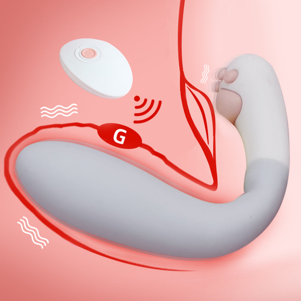 Cute Cat Paw Female G Spot Vibrator