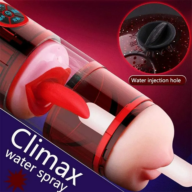 Deepthroat Blowjob Tongue Sucking Masturbation