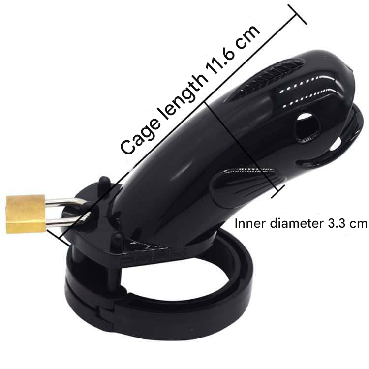Whale Plastic Sissy Chastity Cage