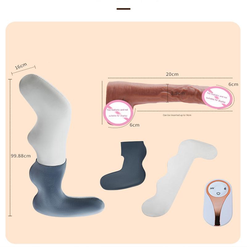 Remote Control Electric Dildo Love Pillow