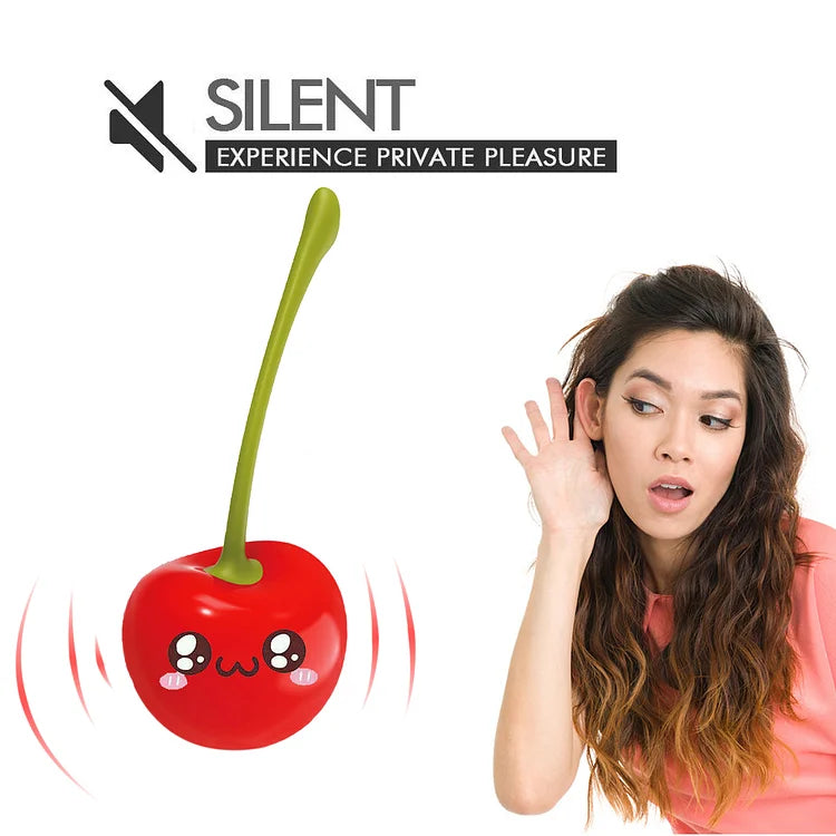 Small Cute Realistic Cherry Clitoral Vibrator