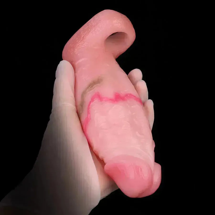 Silicone Lifelike 6 Inch Penis Extension Sleeve