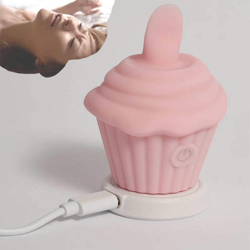 Cupcake Female Nipples Clit Tease Vibrator