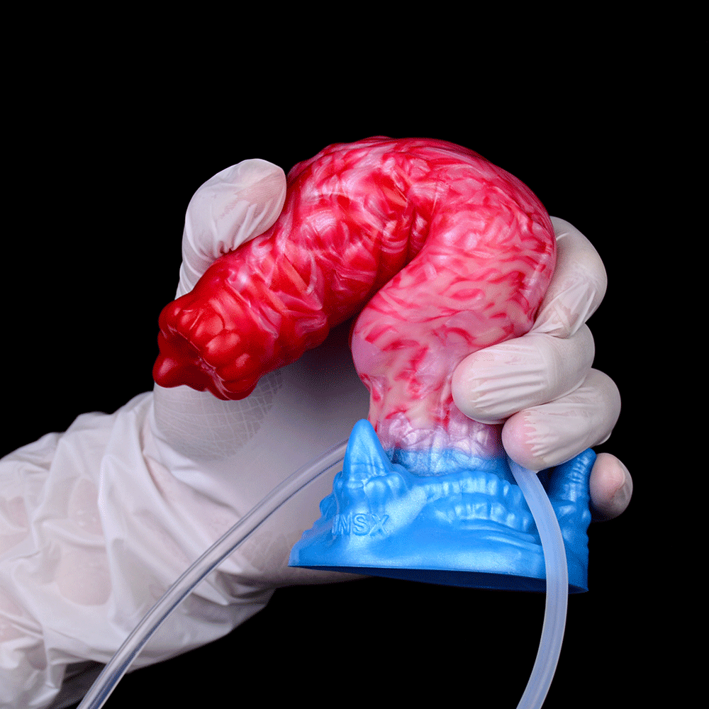 7 Inch Knot Inflatable Ejaculating Dildo