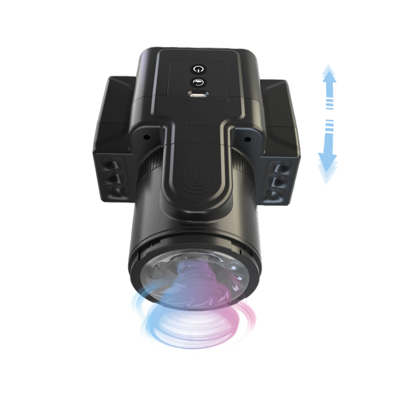 Black Camera Electric Blowjob Machine