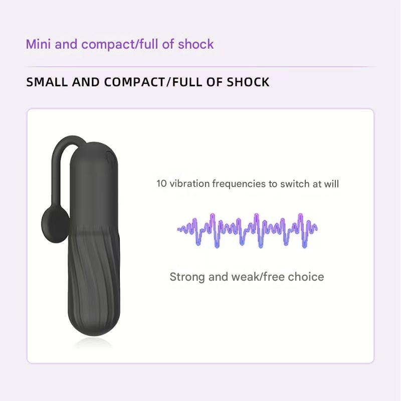 Couples Cute With Tail Bullet Vibrator