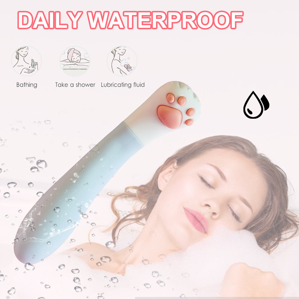 Cute Cat Paw Female G Spot Vibrator