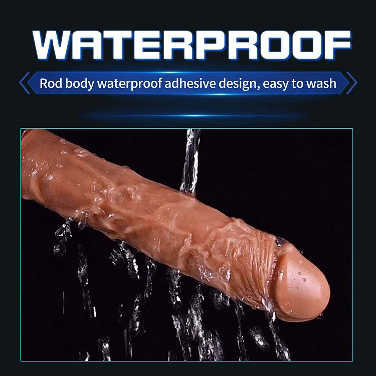 Double Headed Baseball Bat Thrusting Dildo