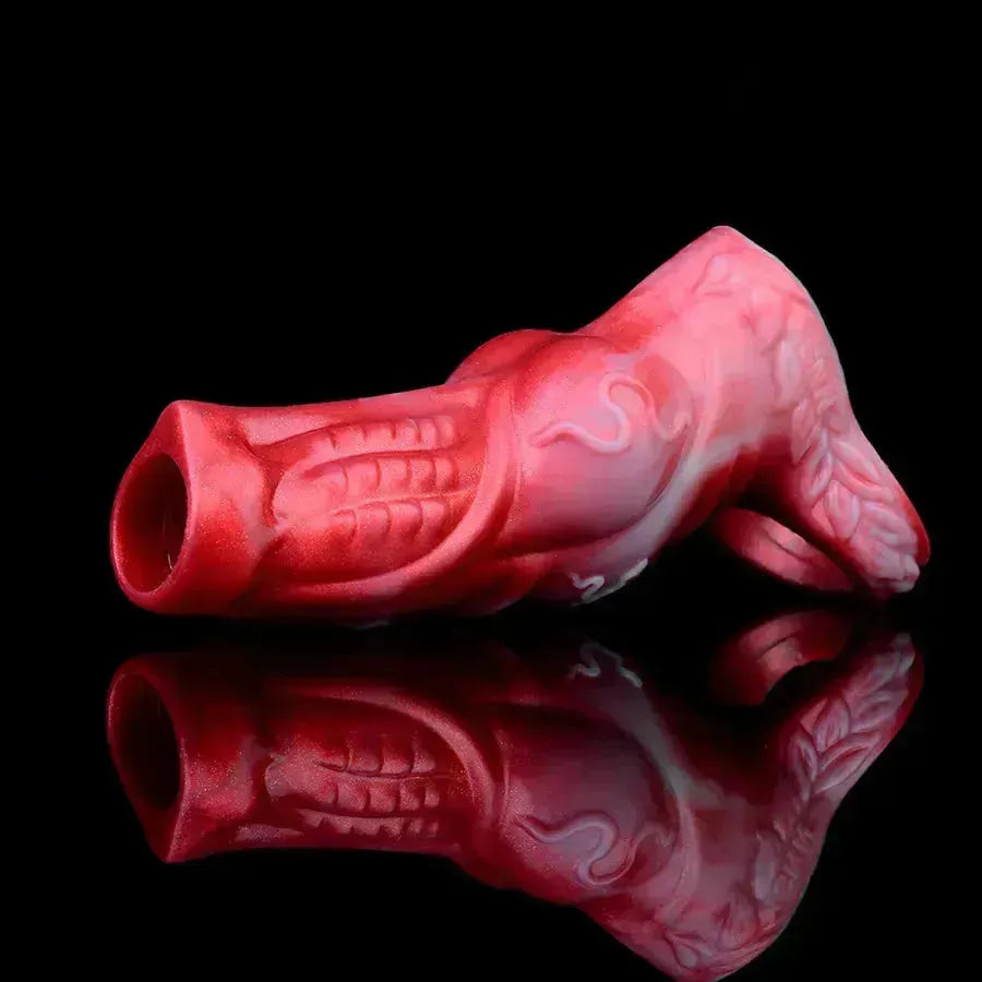 5 Inch Animal Knot Open Penis Sleeve