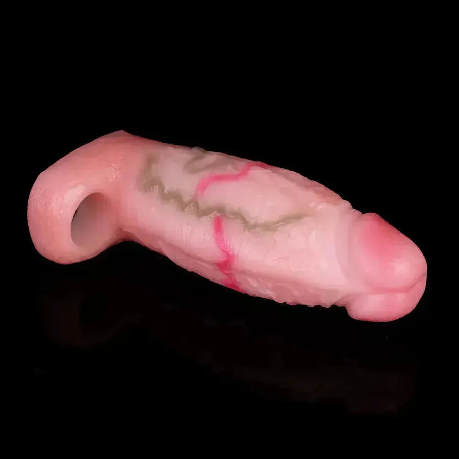 Silicone Lifelike 6 Inch Penis Extension Sleeve