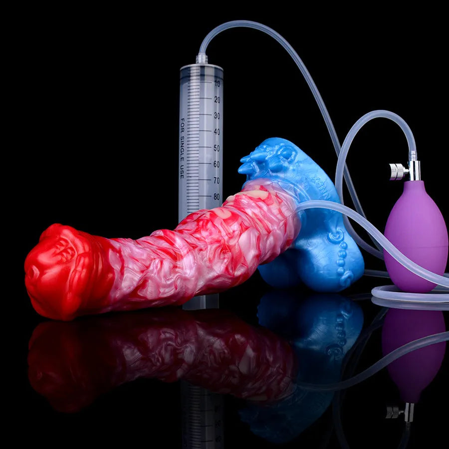 8 Inch Fantasy Horse Ejaculating Dildo