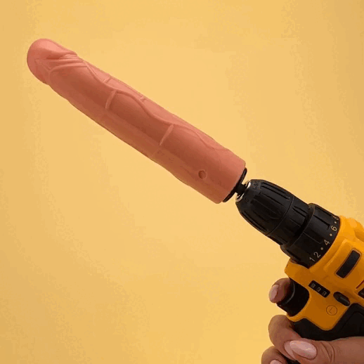Yellow Rotating Couple Training Drill Sex Toys