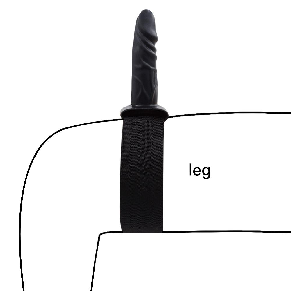 Chin Dildo Multi Purpose Strap On Facial Gag
