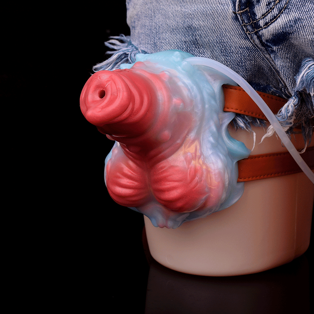 Monster Penis Strap On Grinder Clit Vibrator