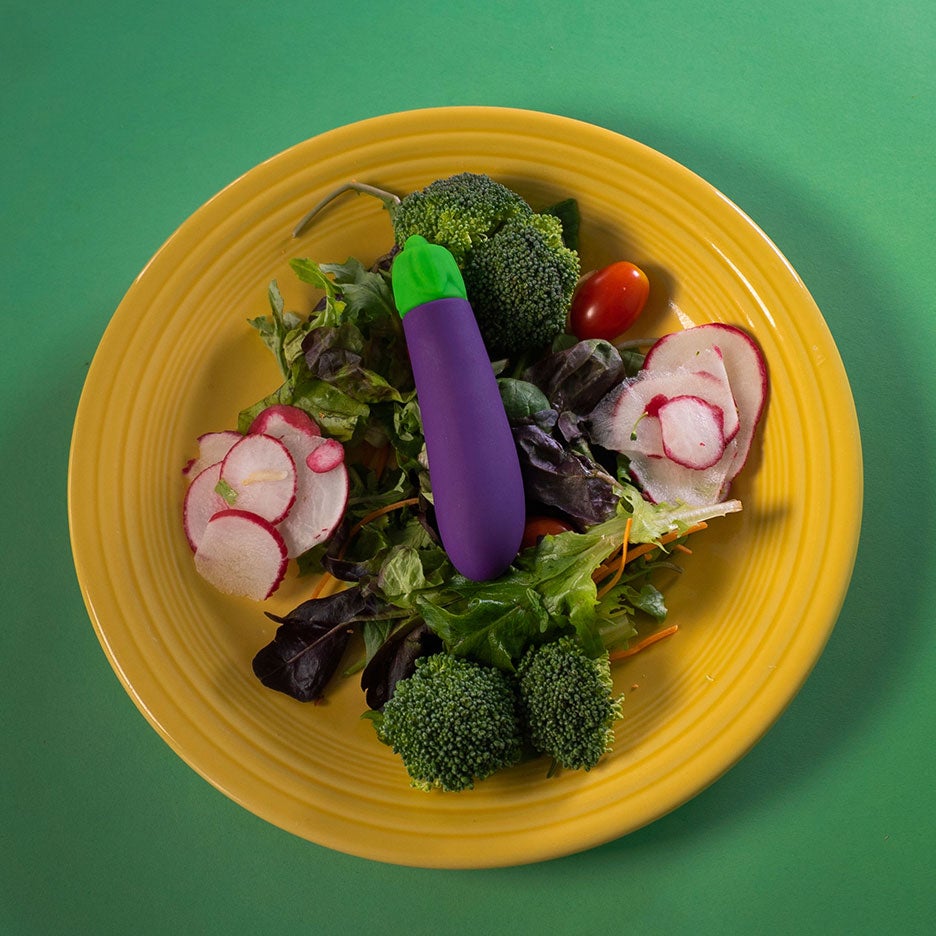 Cute Small Eggplant Clit Vibrator