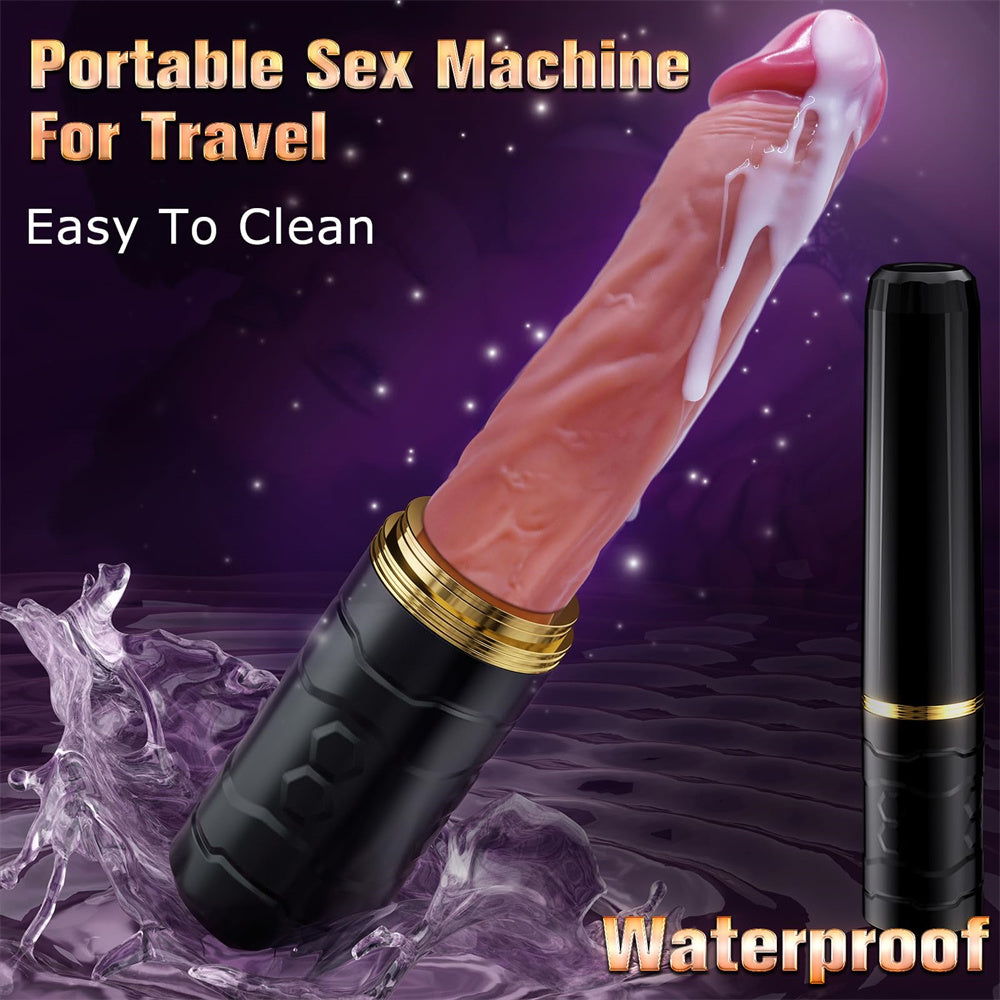 Remote Control with Bracket Realistic Thrusting Dildo