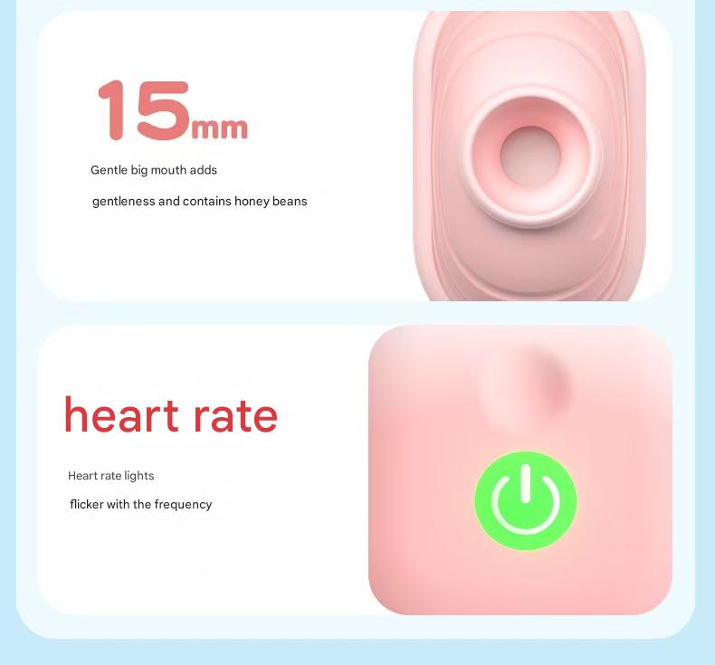 Sweet Ice Cream Clitoral Suction Vibrator